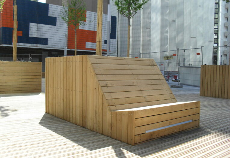 Banquette solarium