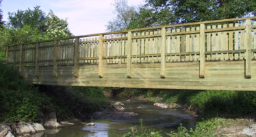 Passerelle à usage piétonnier